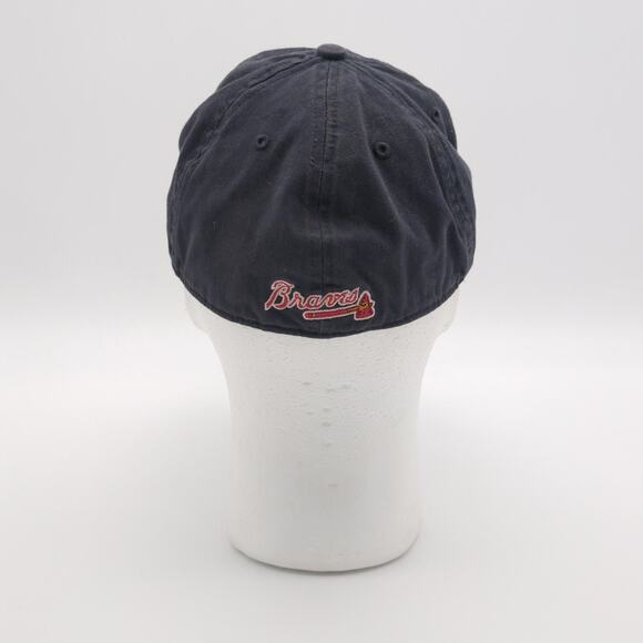 Atlanta Braves Hat Cap Mens Medium Navy MLB Baseball 47' Twins The Franchise - Picture 4 of 10
